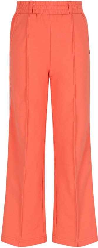 NONO Meisjes Broek Sayla - Maat 122/128 - Oranje Coral