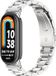 By Qubix Qubix Stalen schakelband - Zilver - Geschikt voor Xiaomi Smart Band 8 / 9 / 10