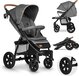 Lionelo Annet Tour Buggy - Grijs - Tot 22 kg - 0-4 jaar