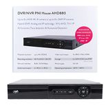 PNI DVR/NVR Huis AHD880, 8 analoge kanalen 4K-N of 8 kanalen 5MP, H265+, audio-ingang, audio-uitgang, USB2.0, 2 x SATA max 8TB