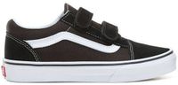 Vans Old Skool Velcro Sneakers Jongens Zwart 32.5