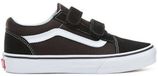 Vans Old Skool Velcro Sneakers Jongens Zwart 32.5