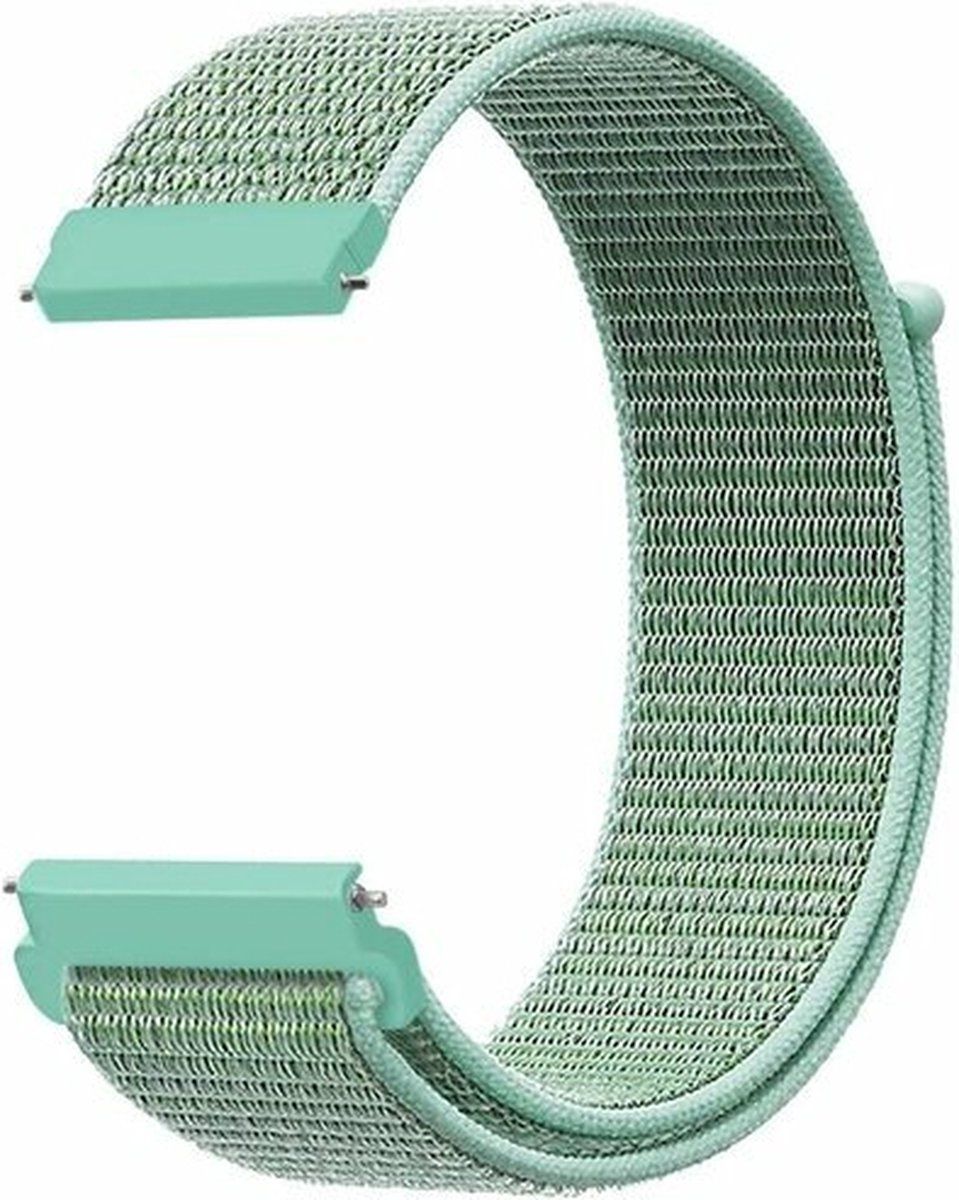 Qubix Sport Loop bandje voor Garmin Venu / Sq / Sq2 / 2 plus - Mintgroen - 8720621150220