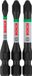 Bosch Accessoires Bosch PRO Pozidriv Slagbits PZ1 PZ2 PZ3 55 mm 3-delig