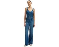 Lee Slim Fit Mouwloze Jumpsuit Blauw L Vrouw