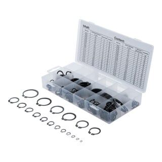 BGS Externe borgring assortiment (circlips) Ø 3 - 32 mm 300 dlg