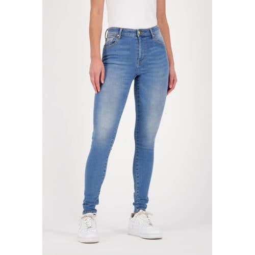 Raizzed Blossom light blue denim high waist skinny jeans