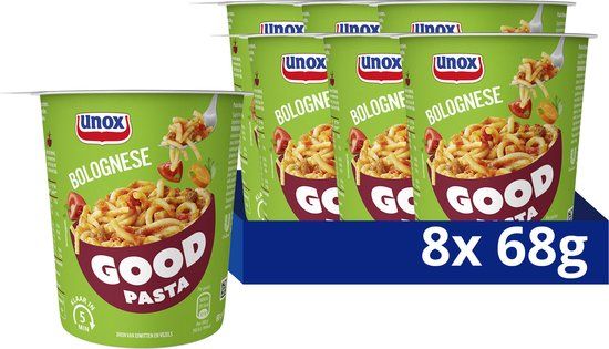 Unox Good Pasta Bolognese - 8 x 68g