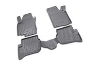Op VW Golf V Plus 5Typ 6Q/9N/9N3 2002-2009 Op maat gemaakte premium antislip rubberen vloermatten