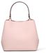 Michael Kors Emmett bucket bag, PVC, noir. Poignées en cuir. Bandoulière réglable
