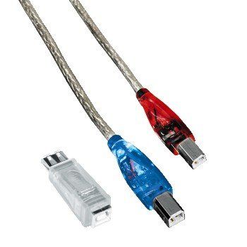 Hama EasyLine USB-aansluitkabelset 2 x 1,5 m, met gekleurde lichtdiodes
