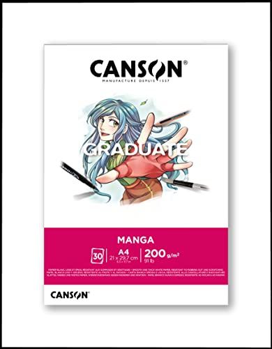 Canson Graduate Manga-blok - A4 - 30 vellen - 200 g