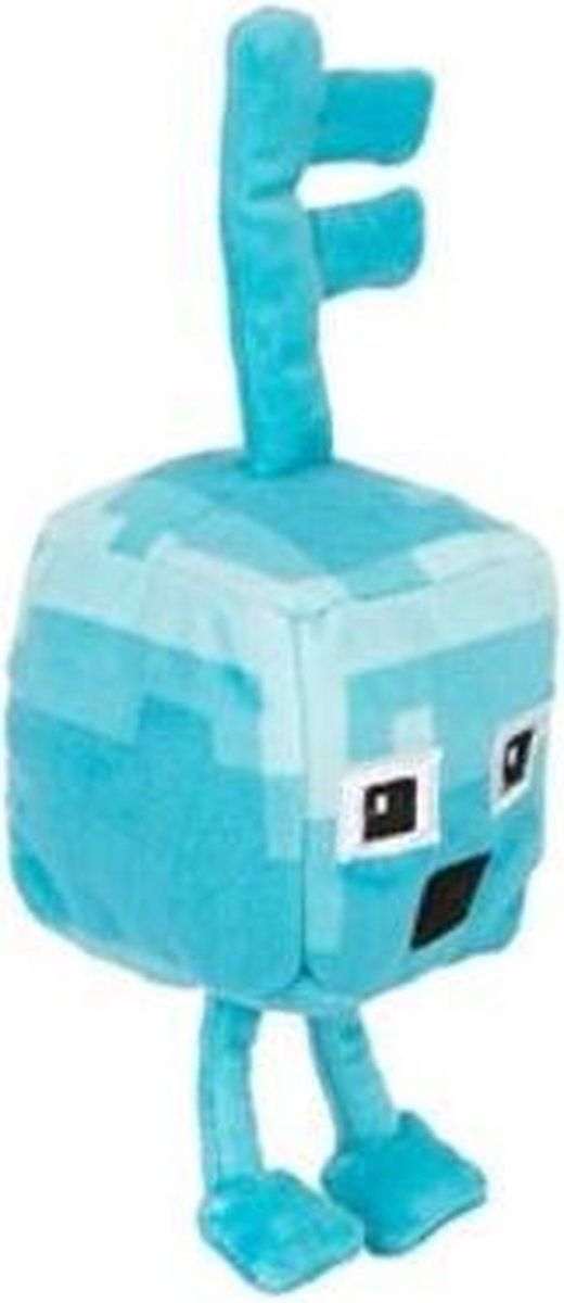 J!NX Minecraft Dungeons Pluche - Mini Crafter Diamond Surprised Key Golem