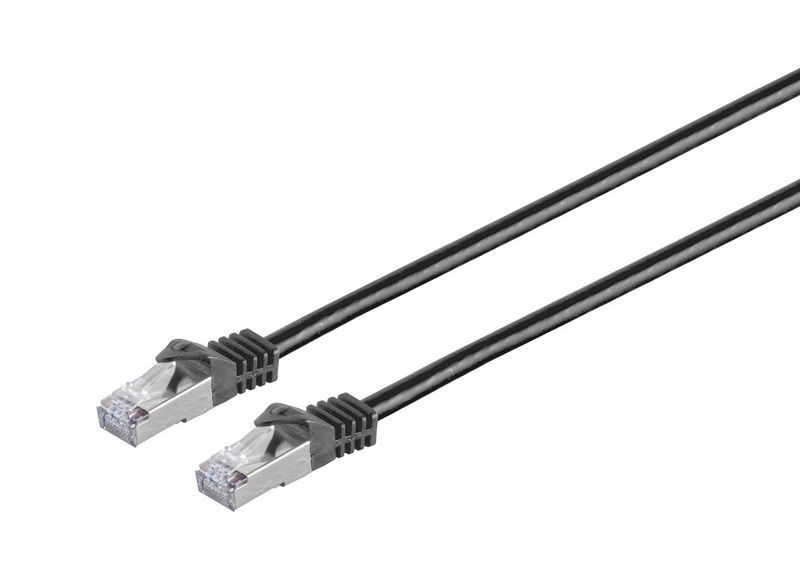 Microconnect SFTP701S netwerkkabel Zwart 1 m Cat7 S/FTP