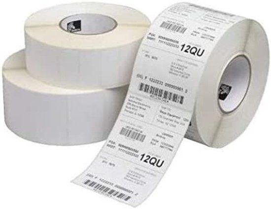 Zebra ZIPRD3016390, Wit, Papier, Direct thermisch, Permanent, 5,4 cm