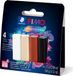 FIMO professional - colour pack - ovenhardende boetseerklei - set "natural colours" met 4 halve blokken
