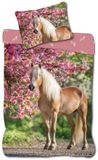 HOME-TEX 9370-1 Katoenen Dekbedovertrekset met Kussensloop voor Kinderen - 140x200 cm - Meerkleurig