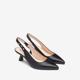 NeroGiardini Pandora TPU Cleto Slingback Vrouwen Zwart Leer 36