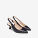 NeroGiardini Pandora TPU Cleto Slingback Vrouwen Zwart Leer 36
