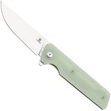 Tenable Knives Anomaly T2038A4 Stonewashed Nitro-V, Jade G10, zakmes, Pinkerton Knives design