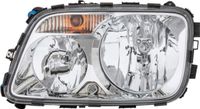 HELLA Koplamp links, 24V, H7/H1 halogeen, voor MERCEDES-BENZ ACTROS