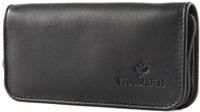 Windrose Nappa Juwelenkistje Leer Zwart 14 cm