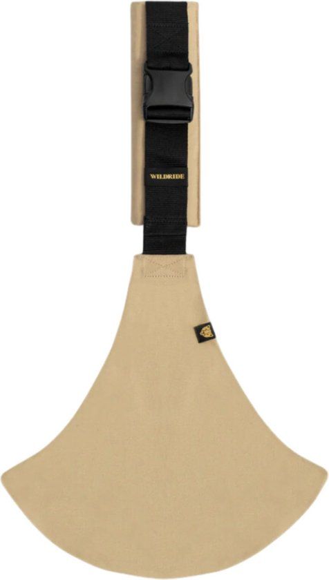 Wildride Peuterdraagzak - Black - Beige - Heupdrager - 20 kg