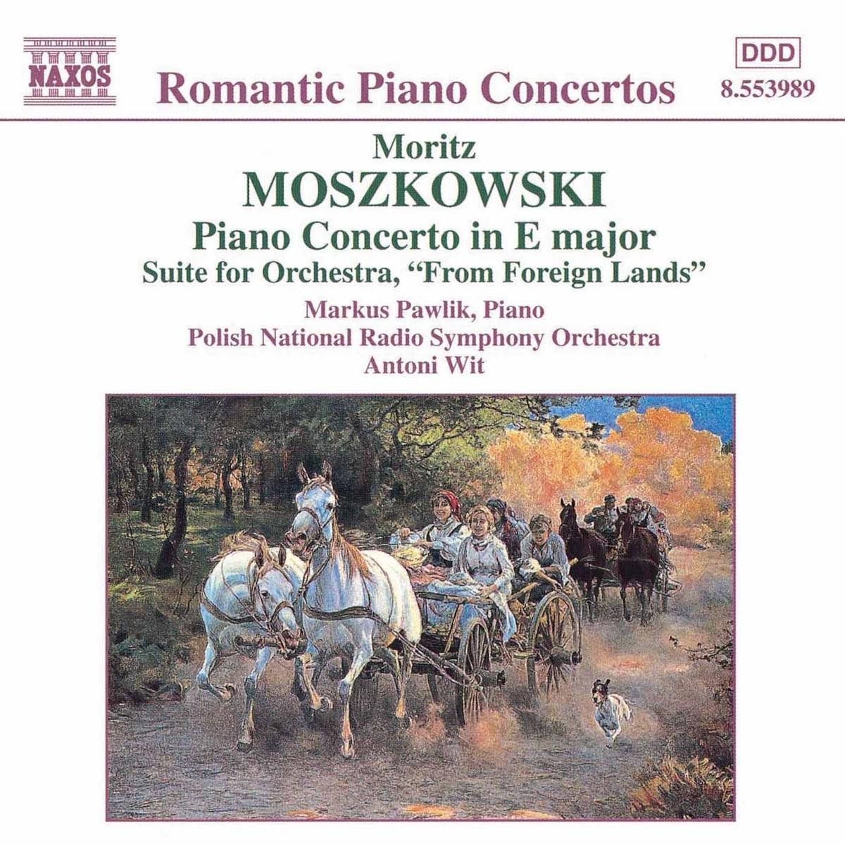 OUTHERE Moszkowsky Moritz: Concerto Per Piano Opus 59 - From All Over The World - CD