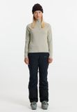 SOS Gotska Dames Trainingsbovenstuk Beige Ronde Hals Lange Mouw Polyester/Elastaan M