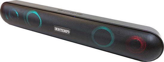 Bontempi GlowGroove Bluetooth Speaker with Light Effects - Black