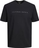 JACK & JONES JUNIOR JJESTAR JJ TEE SS NOOS JNR Jongens T-Shirt - Zwart - Maat 176