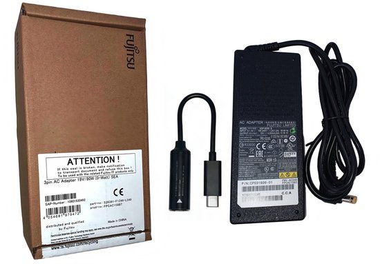 Fujitsu S26391-F1246-L549 Voeding / Adapter inclusief Type-C inverter kabel