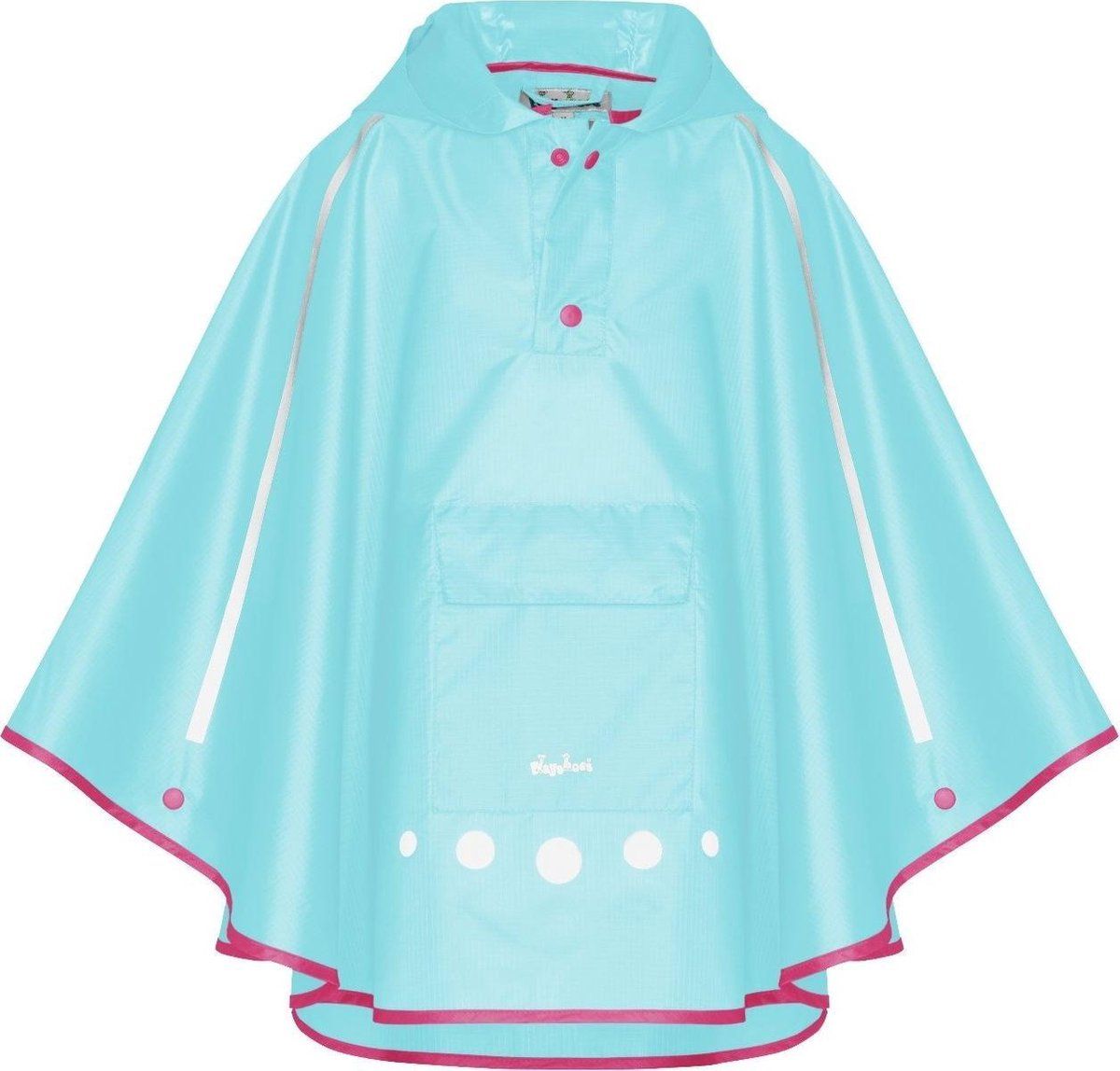 Playshoes Regenponcho Opvouwbaar Turquoise Junior - 4010952551389