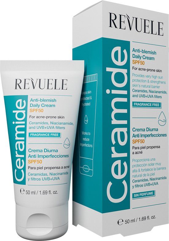 Revuele Ceramide Anti-Blemish Daily Cream SPF50 - 50ml