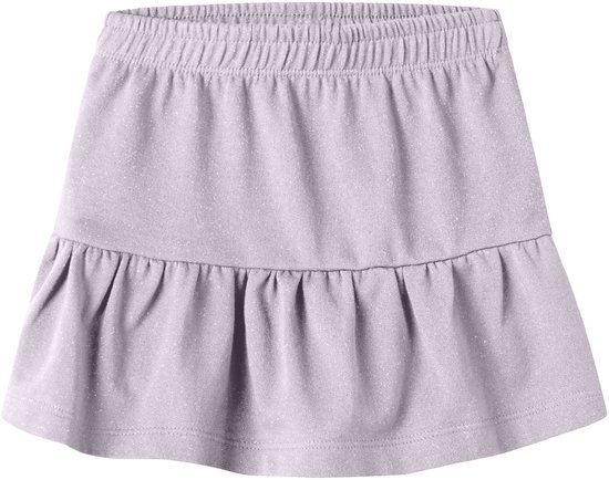 NAME IT NMFDITTER SWEAT SKIRT UNB Meisjes Rokken Maat 98 Katoen Polyester Metaalvezel Paars