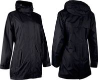 Ralka Regenjas Deluxe Lang Model - Dames - Zwart/Aqua - 42