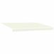 vidaXL Parasol manuel avec éclairage LED solaire 4 x 3,5 m Crème