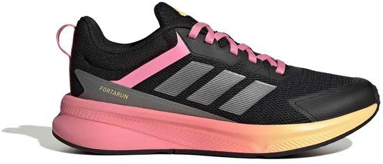 Adidas Fortarun 4.0 Junior Schoenen Zwart EU 38 2/3 Kinderen