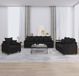 Maison Exclusive - Ensemble de canapés 3 pièces avec coussins en velours noir