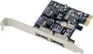 Conceptronic CSATA600EXI 2 + 2 poorten SATA-controller PCI-Express, SATA, eSATA PCIe