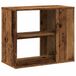 vidaXL Bijzetkast - 60x30x50 cm - Bewerkt hout - Oud houtkleurig