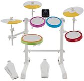 Gear4music Junior Elektronisch Drumstel, Wit