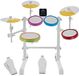 Gear4music Junior Elektronisch Drumstel, Wit