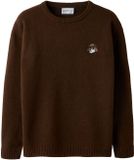 Name it Gebreide trui regular fit Chocolate Plum