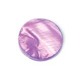 Parelmoer-schelp, glanzend, paars, diameter: 20 mm, 250 g, 100 u, ca.