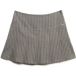 Superdry Pinstripe Pleat Mini Skirt Grey Size 38