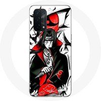 Maniacase Etui voor Oppo A74 Itachi Uchiwa Naruto Anime Teaser