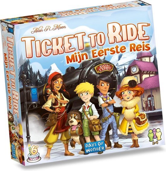 Days of Wonder Ticket to Ride Mijn Eerste Reis - Bordspel