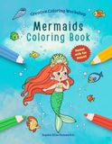Mermaid Coloring Book: Over 30 detailed mermaid coloring pages in a magical underwater world for kids ages 8 and up
