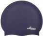 SwimTech siliconen badmuts - marineblauw - comfortabel en duurzaam.